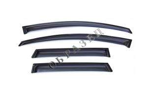 Дефлекторы окон (ветровики) Ford Ranger 2006-2011 (Форд Рэнджер) SIM